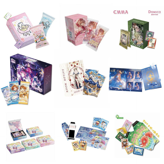 Sailor Fantasy Holo Collectible Cards – Shimmering Gold Mystery Blind Box