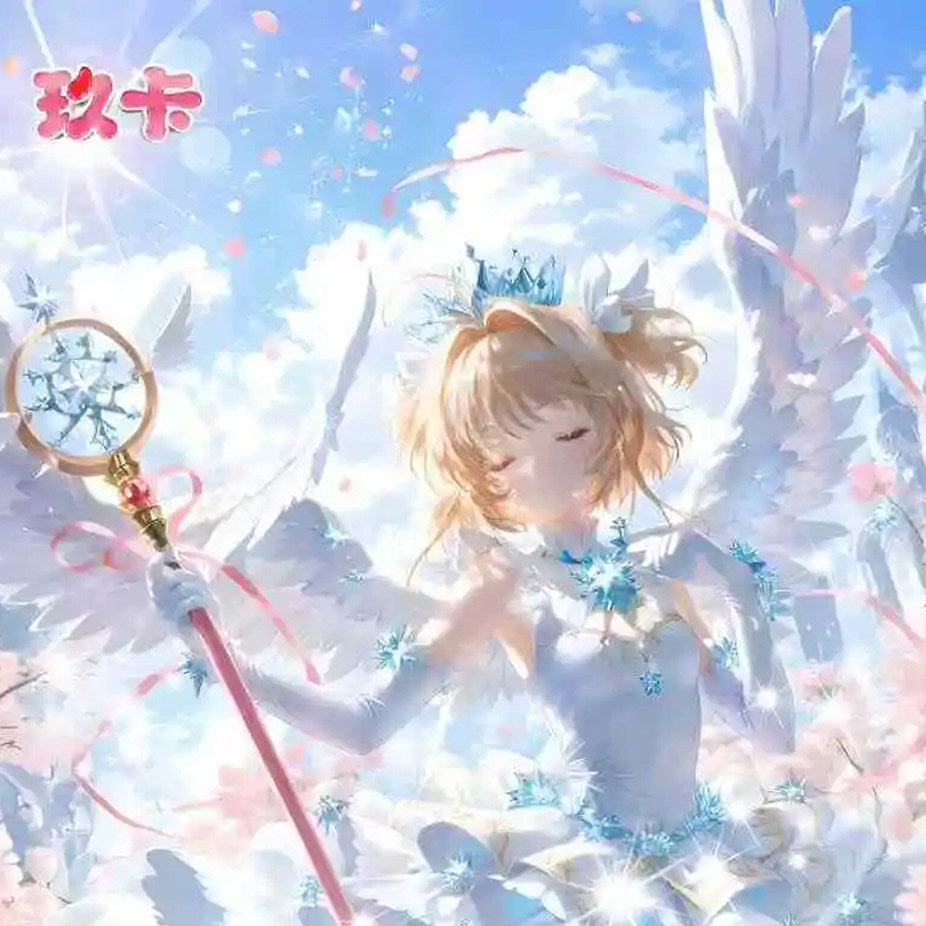 Magical Girl Sakura Style Holo Collectible Cards – “Tulip Garden & Sweet Moments” Series Mystery Pack (Limited Edition)