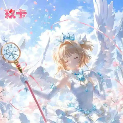 Magical Girl Sakura Style Holo Collectible Cards – “Tulip Garden & Sweet Moments” Series Mystery Pack (Limited Edition)