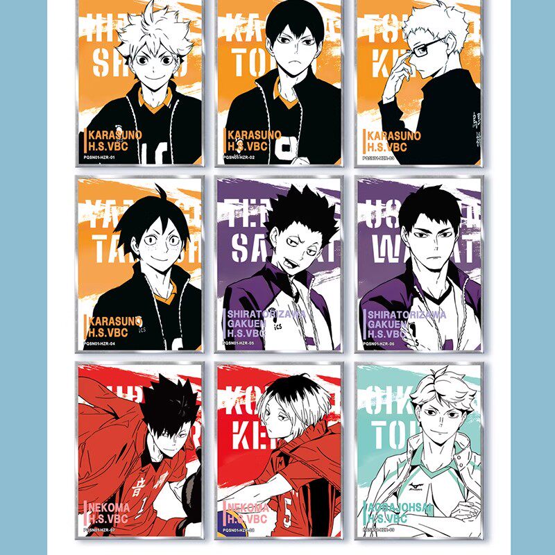 Domi “Court Legends” Anime Holo Collectible Cards – Volleyball Youth Series Mystery Pack