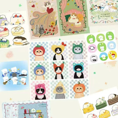 Domi “Cute Pet Alliance” Artist Holo Collectible Cards – Mystery Blind Pack Cute Animal Series (Secret Rare Chance)