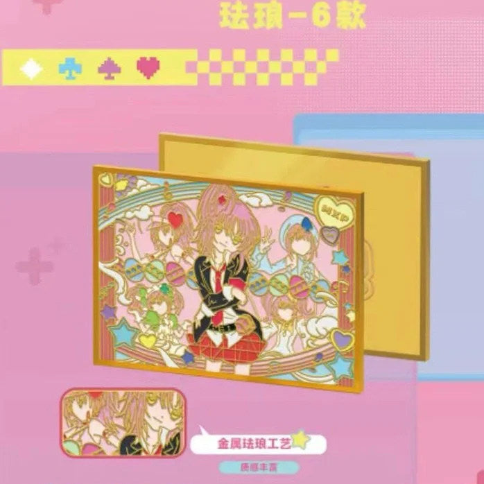 Magic Guardian Style Rotating Liquid Metal Card – Premium Enamel Holo Collectible (Limited Edition Mystery Card)