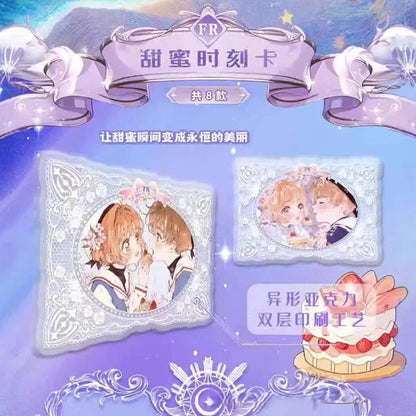 Magical Girl Sakura Style Holo Collectible Cards – “Tulip Garden & Sweet Moments” Series Mystery Pack (Limited Edition)