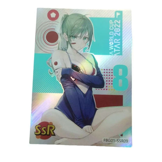 Lemanwu “Soccer Girls” Holo Collectible Cards Box – Sexy Sports Model Fantasy Series