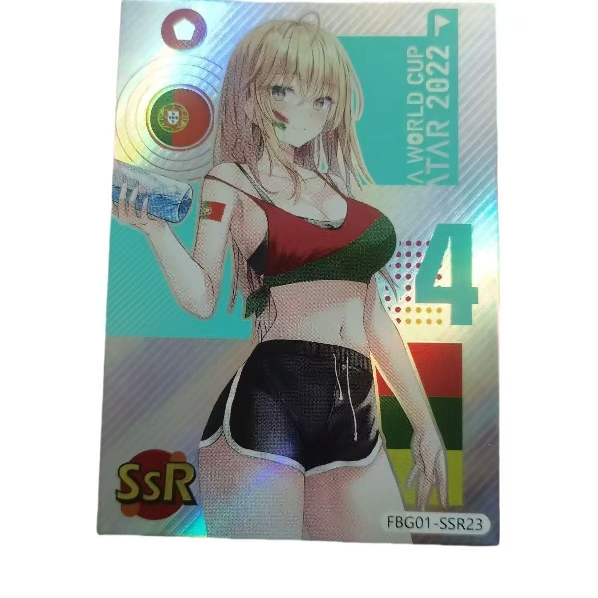 Lemanwu “Soccer Girls” Holo Collectible Cards Box – Sexy Sports Model Fantasy Series