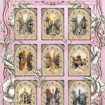 Original Artist Trading Card Box – “Past & Present” Premium Collectible Card Set (Full Box, Limited Edition)