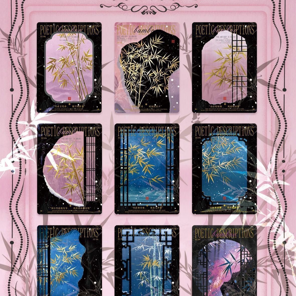 Original Artist Trading Card Box – “Past & Present” Premium Collectible Card Set (Full Box, Limited Edition)