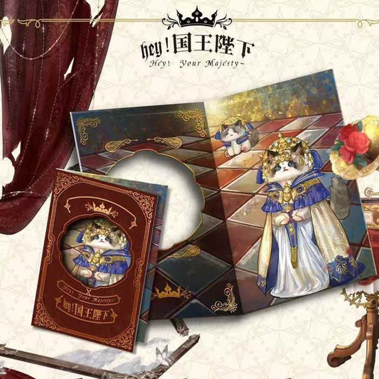 Cute Fantasy Royal Holo Collectible Cards – Magical King Mystery Pack (Limited Edition)