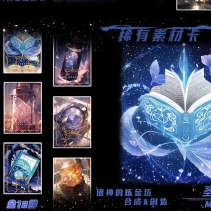 Magical Fantasy Collectible Cards – Mystery Blind Box with Magnetic Book Card