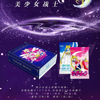 Sailor Girl Fantasy Collectible Cards – Cute Anime Mystery Blind Box