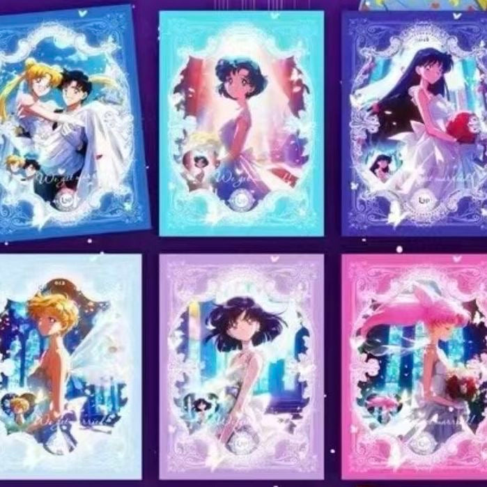 Sailor Girl Fantasy Collectible Cards – Cute Anime Mystery Blind Box