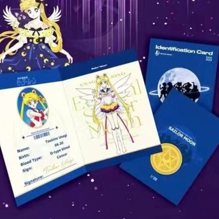 Sailor Girl Fantasy Collectible Cards – Cute Anime Mystery Blind Box