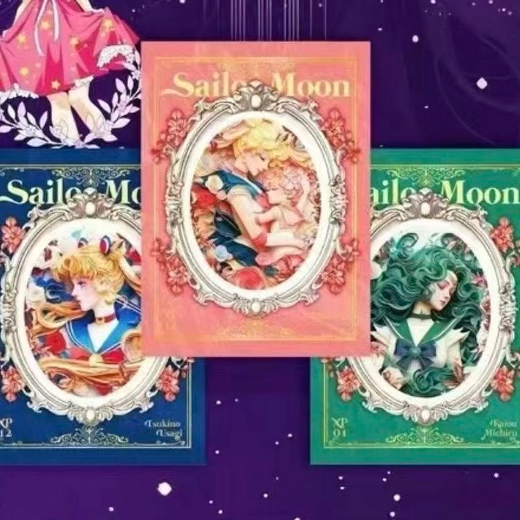 Sailor Girl Fantasy Collectible Cards – Cute Anime Mystery Blind Box