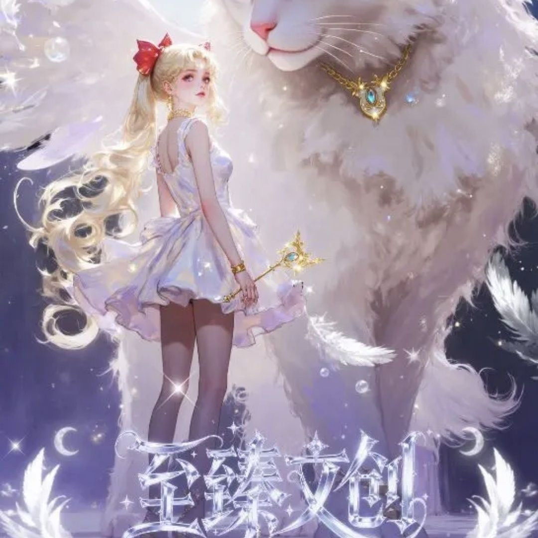 Sailor Fantasy Holo Collectible Cards – Shimmering Gold Mystery Blind Box